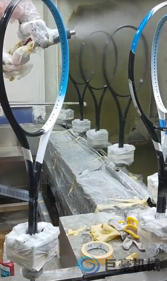 網(wǎng)球拍自動噴涂設(shè)備